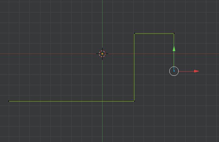Blender vertex extrusion with precise unit