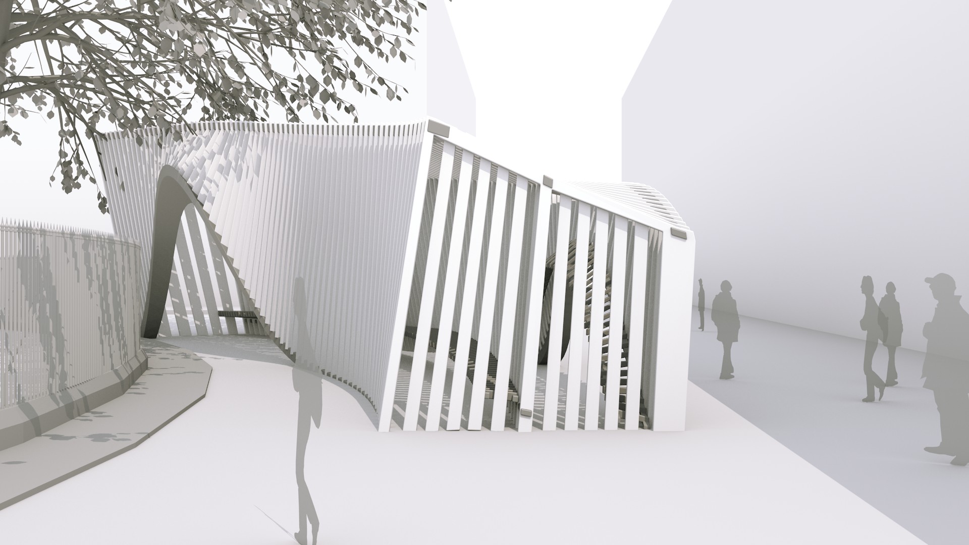 Architectural Concept Design - Creating a pavilion - BlenderNation