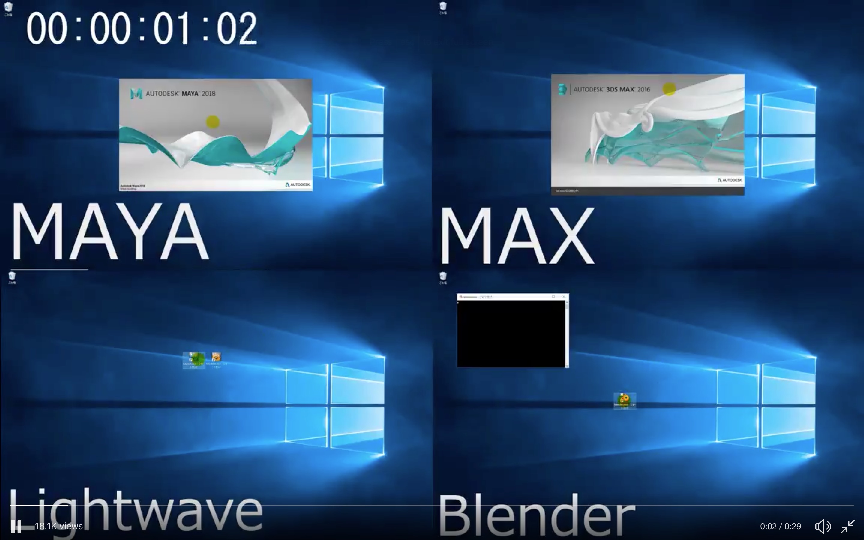 blender vs lightwave 3d