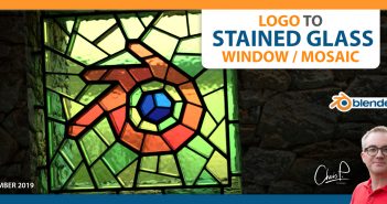Logo to Stained Glass Window/Mosaic