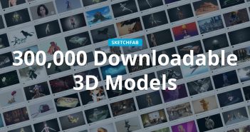 300,000 Free Creative Commons 3D Models Available on Sketchfab