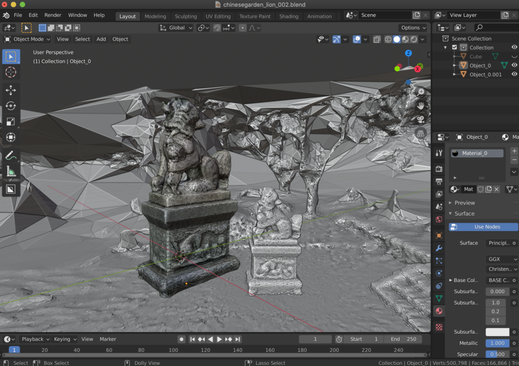 Utilizing DisplayLand App to 3D photogrammetry capture into Blender