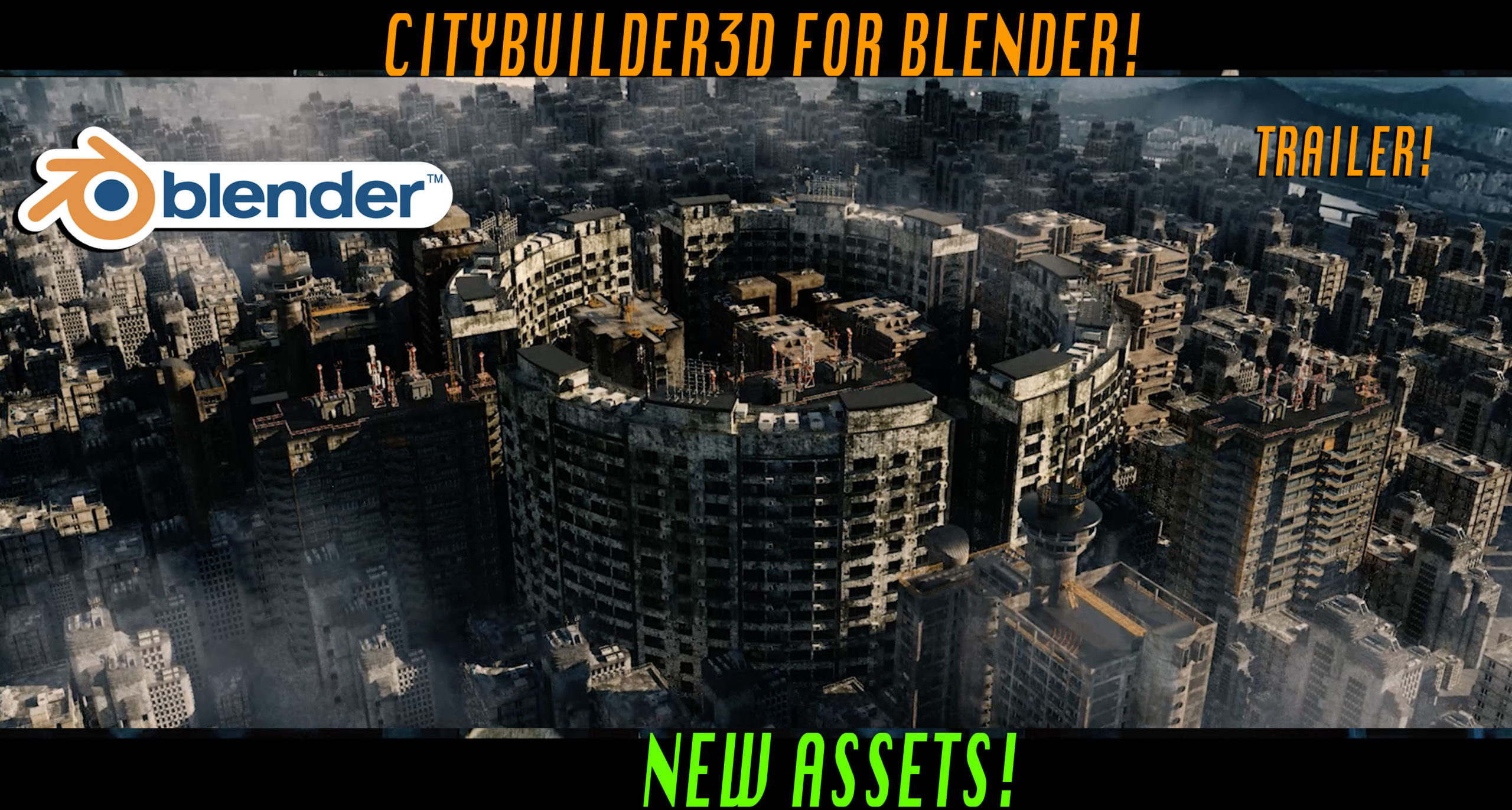 blender scene city free